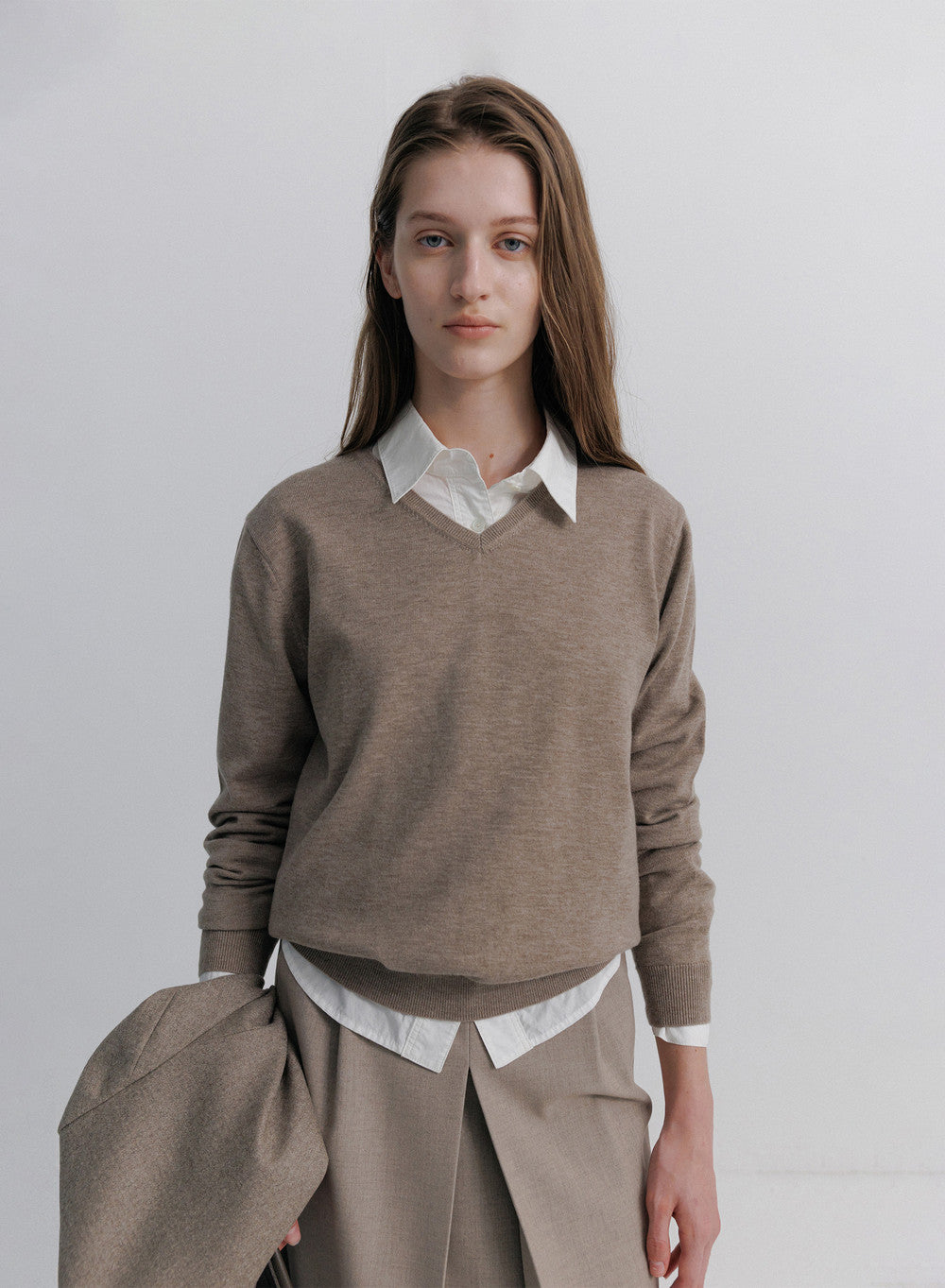 Kindersalmon Yeager Wool Knit Reed