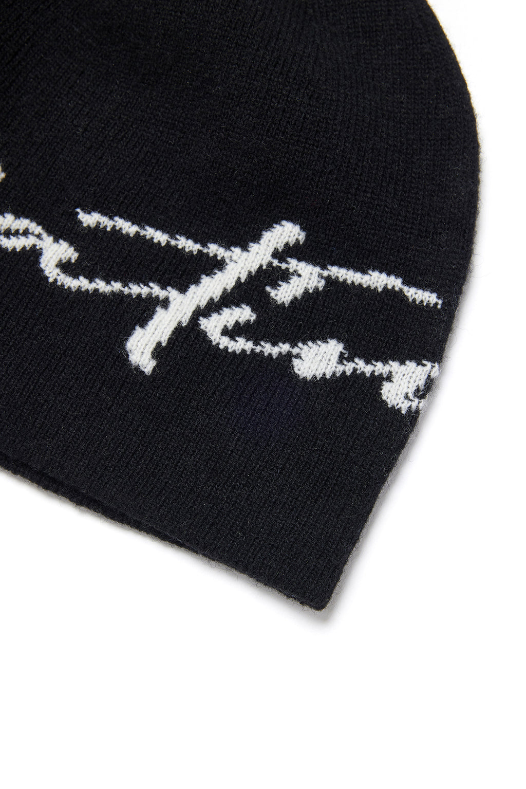 [matinkim] MATIN LOGO SCRIPT BEANIE IN BLACK