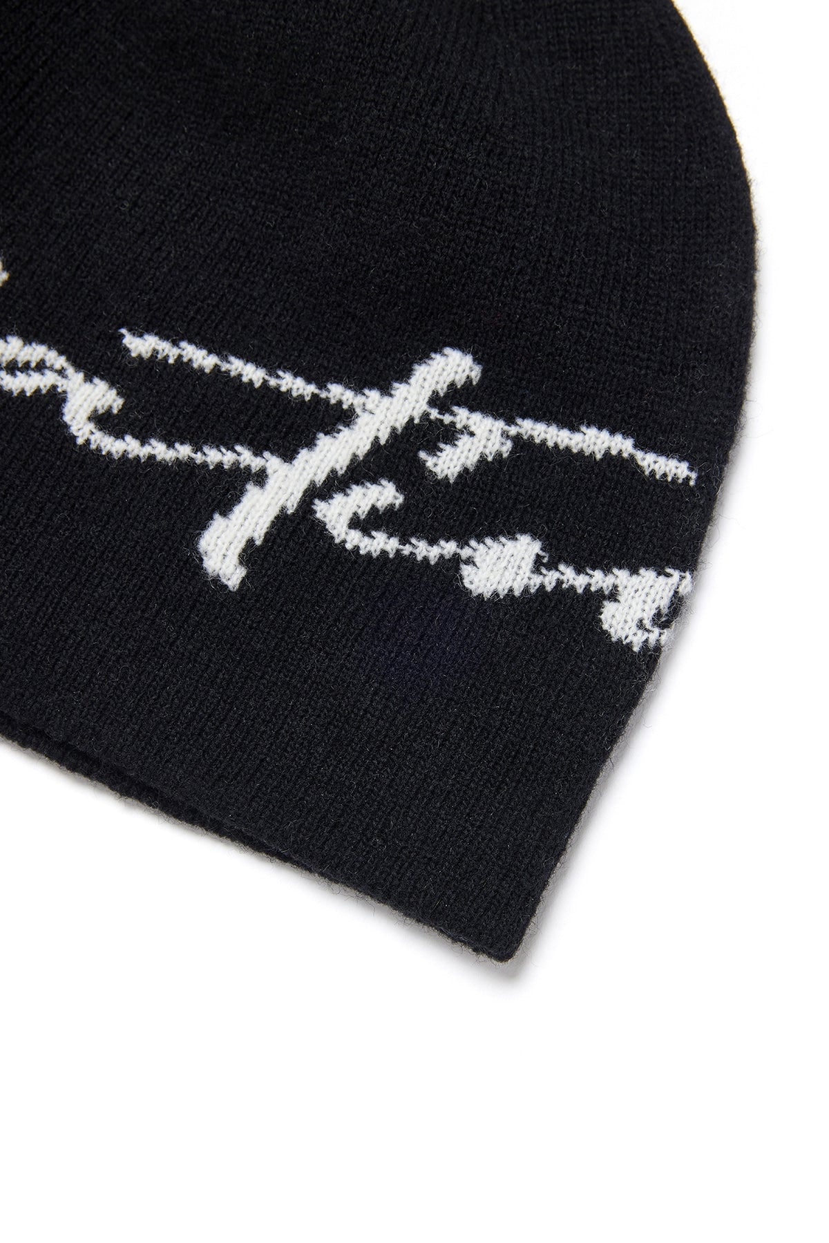 [matinkim] MATIN LOGO SCRIPT BEANIE IN BLACK