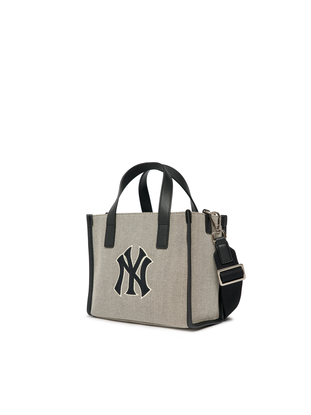 Mlb Basic Big Logo Canvas S-tote Bag