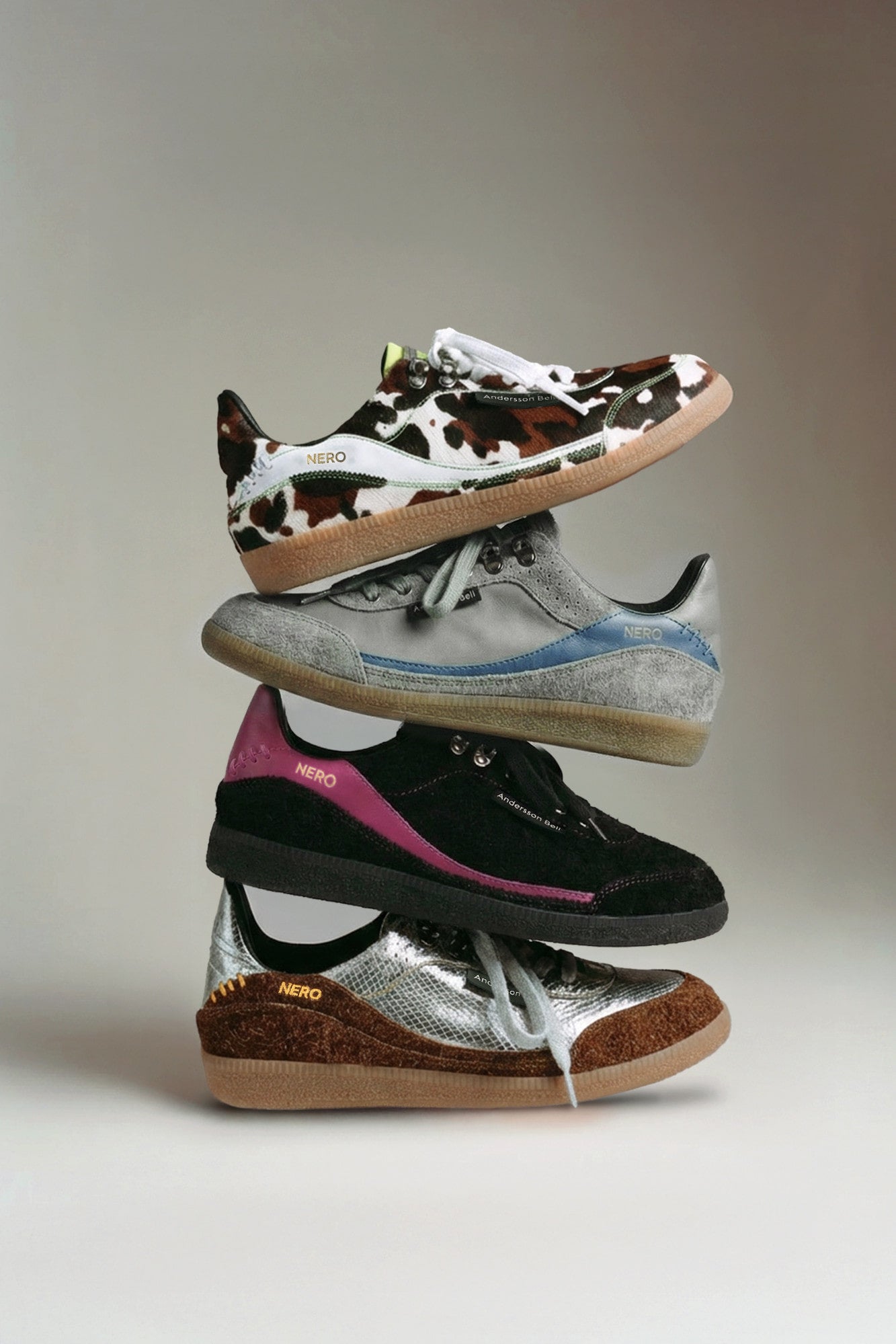 Andersson Bell Unisex Nero Trainer