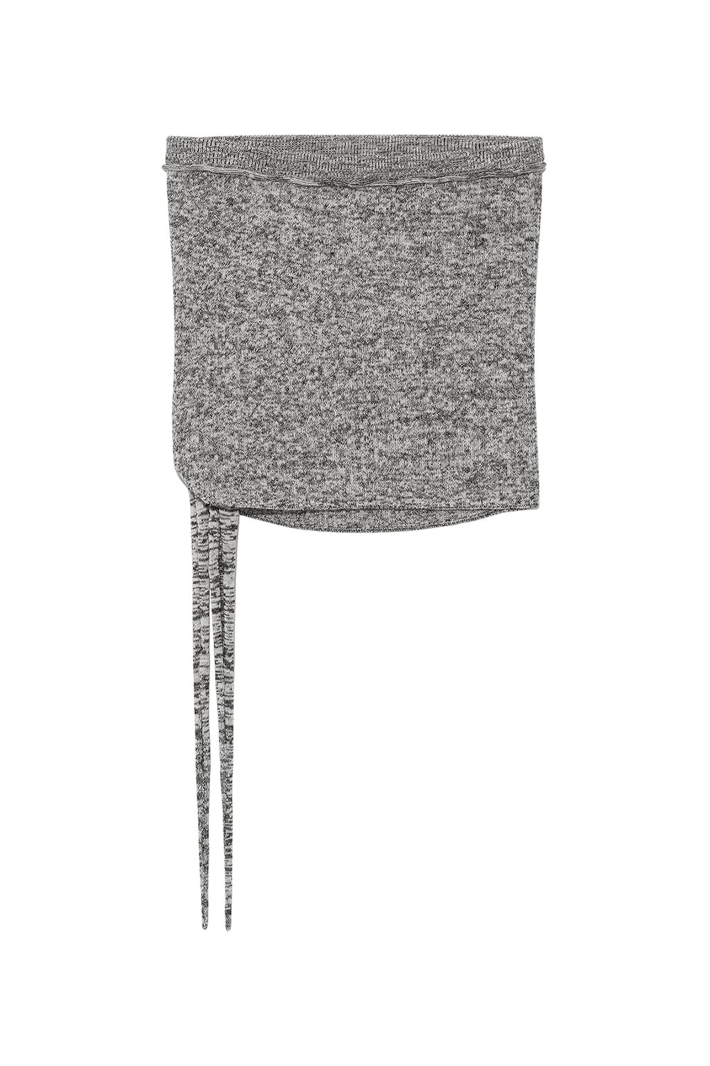 [matinkim] SIDE STRING TUBE TOP IN BLACK