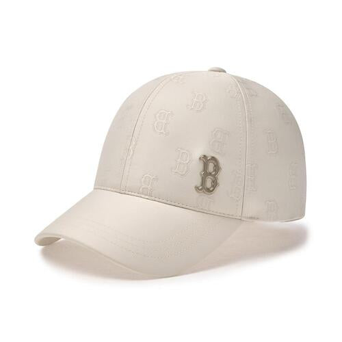 Classic MONOGRAM Jacquard Structured Ball Cap BOSTON REDSOX