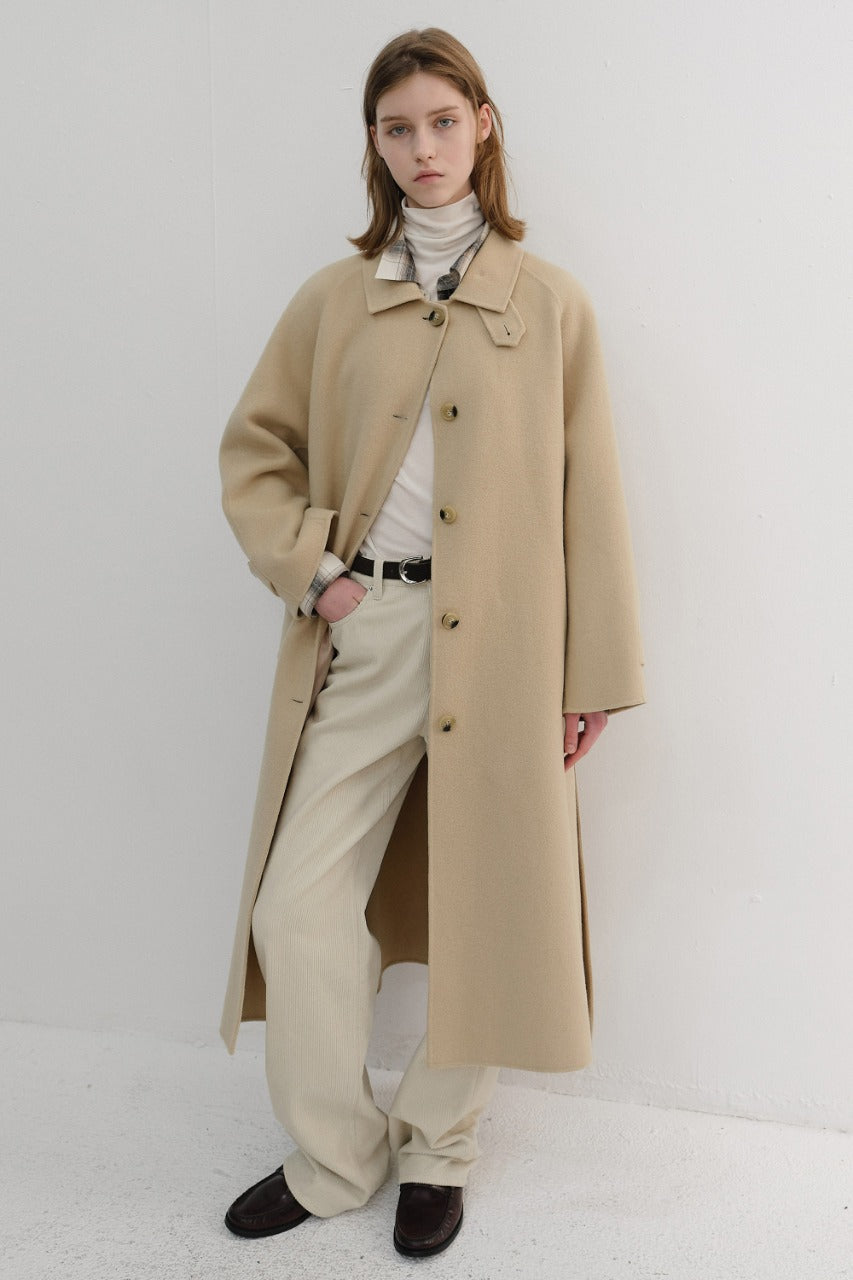 Dunst Feminine Handmade Coat Butter Cream