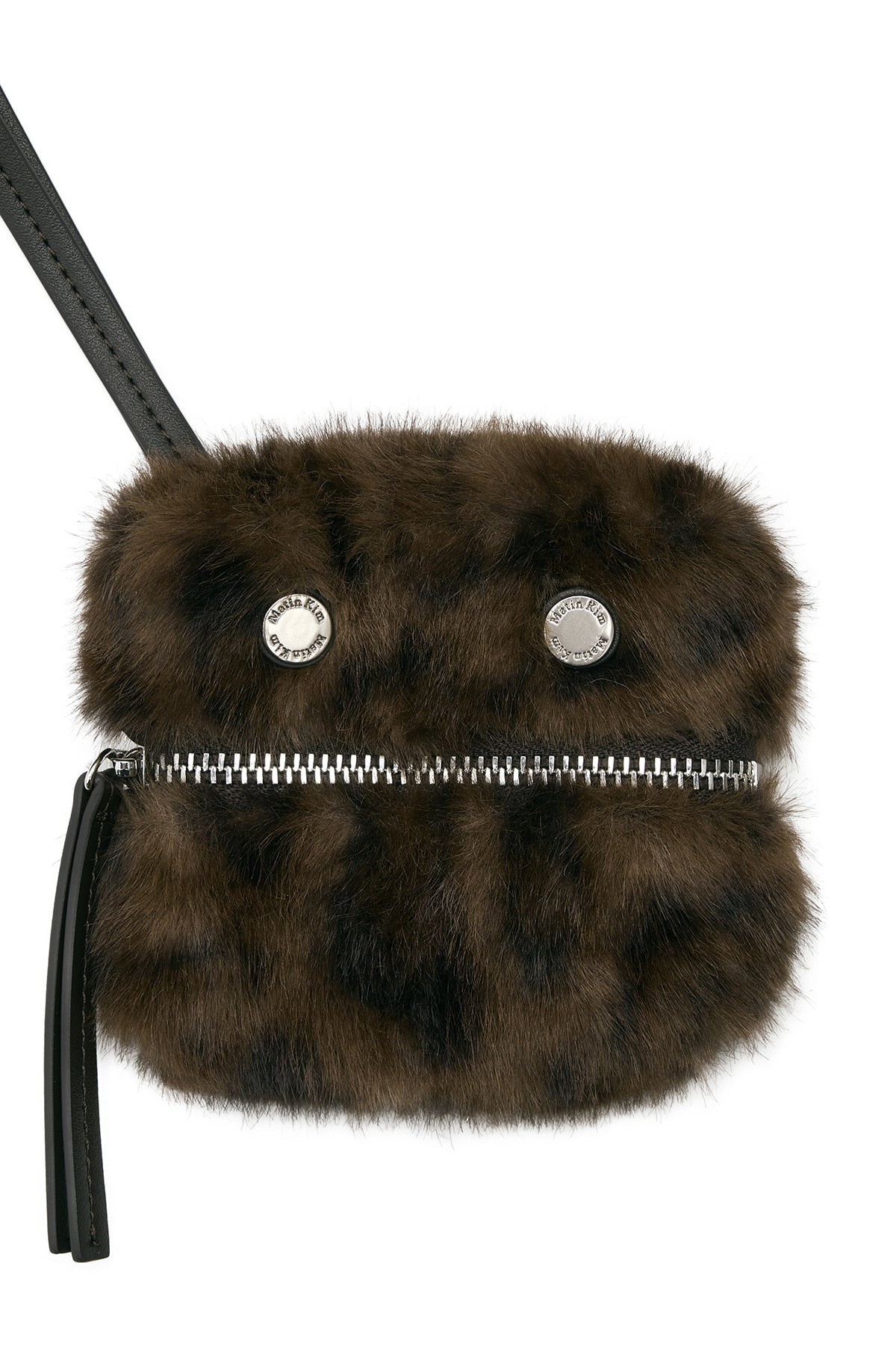 Matinkim Leopard Mini Pouch IN Brown