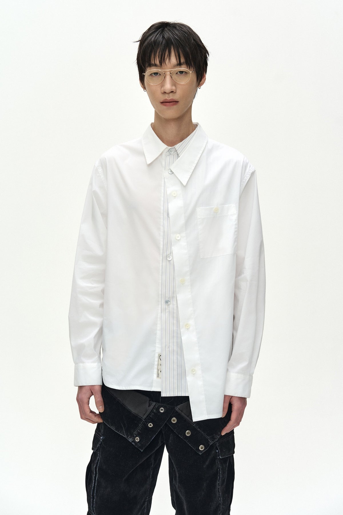 Andersson Bell Asymmetric Layered Shirt