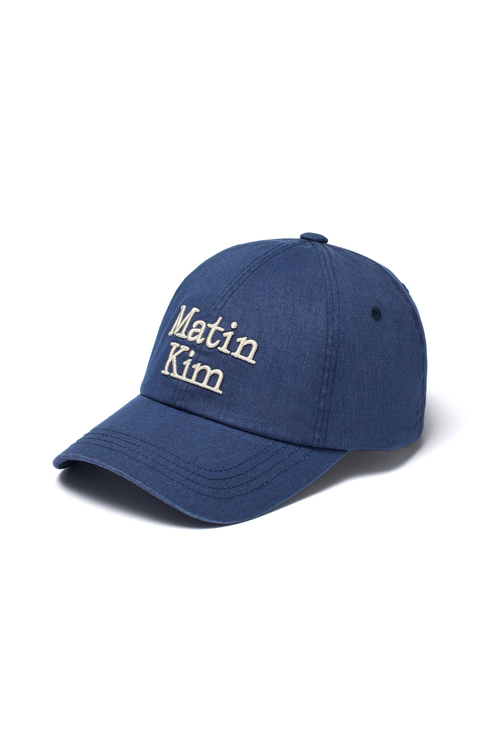 [matinkim] MATIN VOLUME LOGO BALL CAP IN NAVY