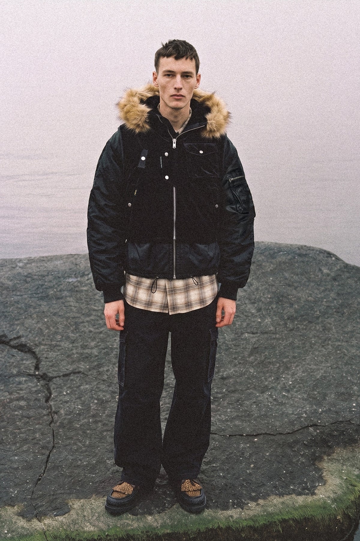 Andersson Bell X Alpha Industries Vest Layered N-2B Jacket