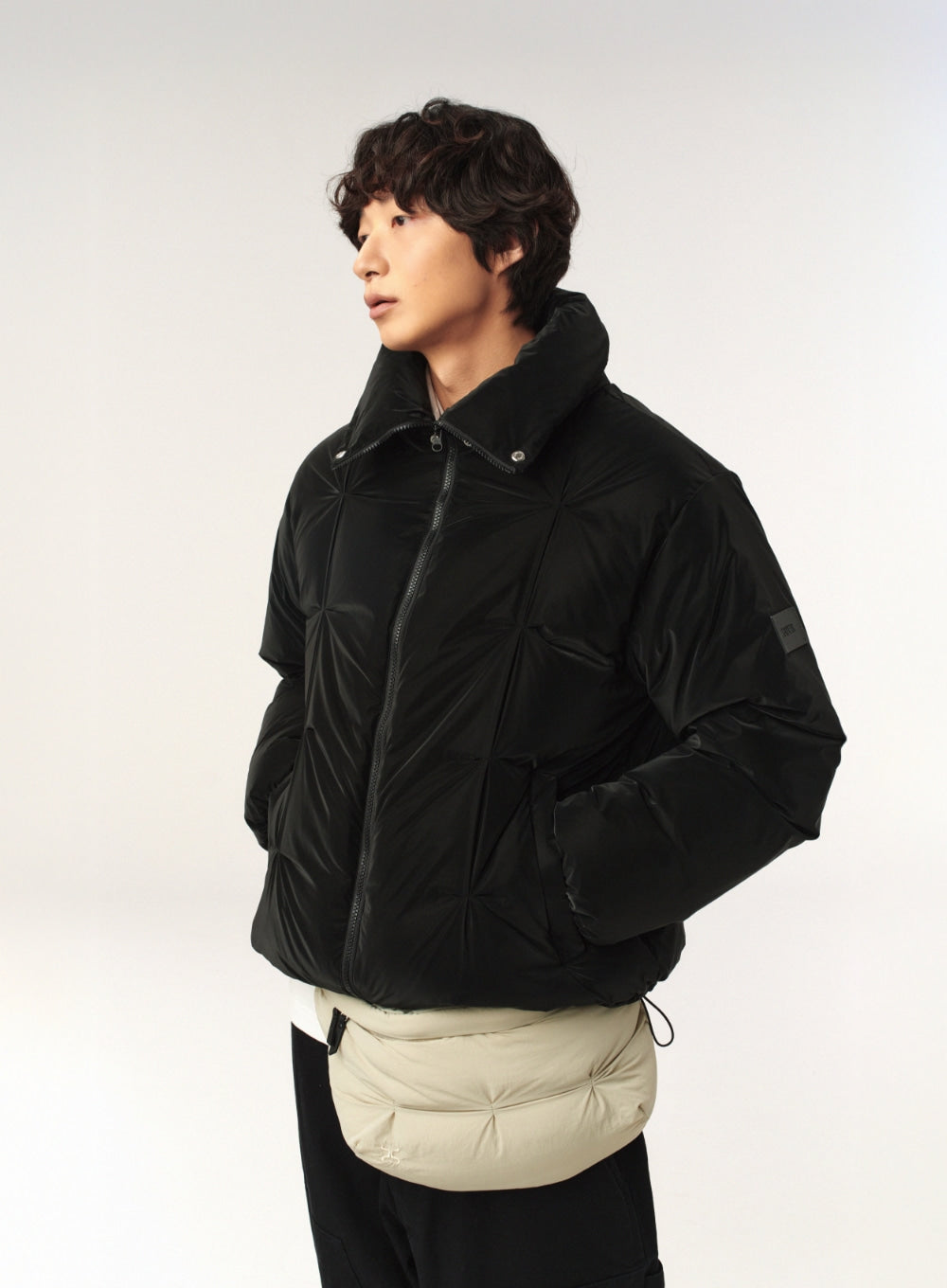 [satur] Orta Belt Bag - Light Gray