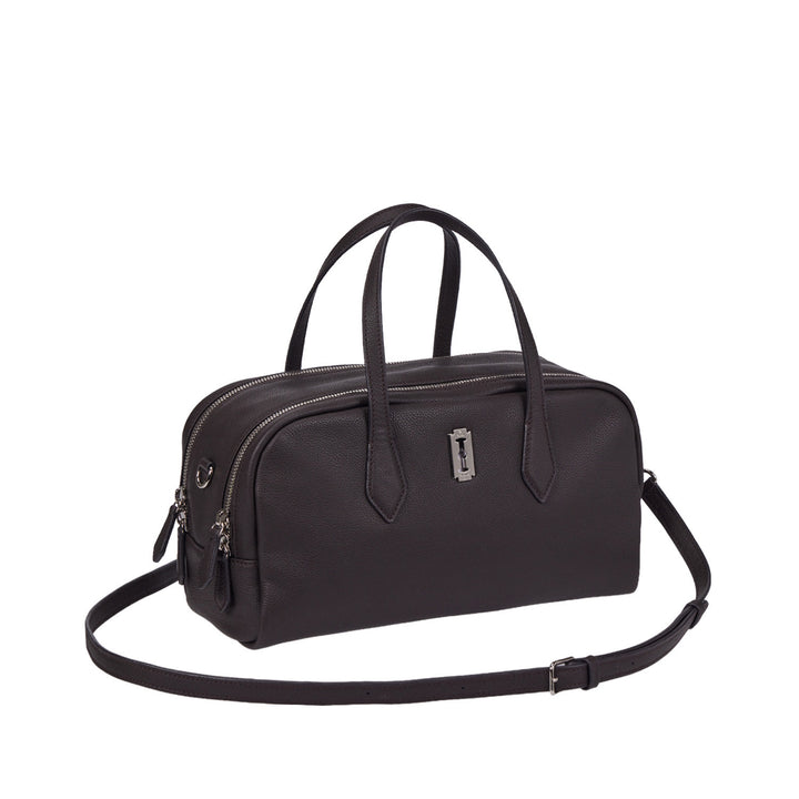 Vunque Halfmoon Two Block Tote S Choco Brown