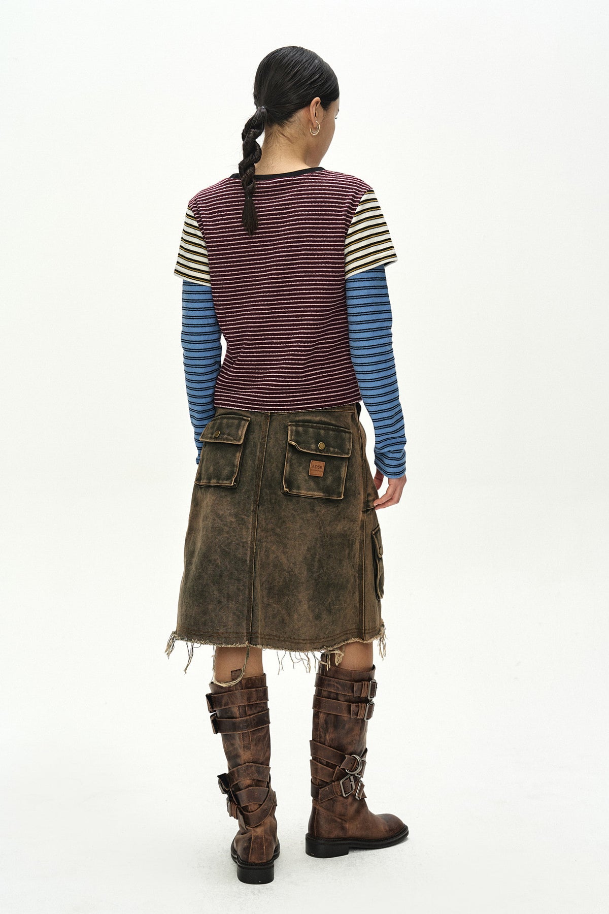 Andersson Bell Terry Multi Stripe LS T-Shirt