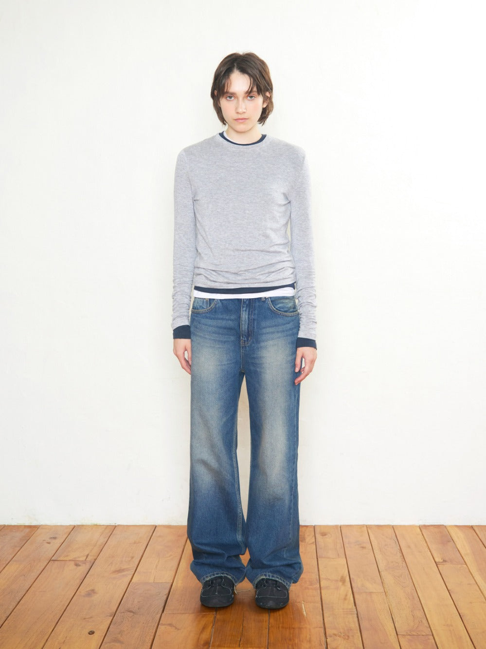 Low Classic Vintage Relaxed-Fit Jeans Mid Blue