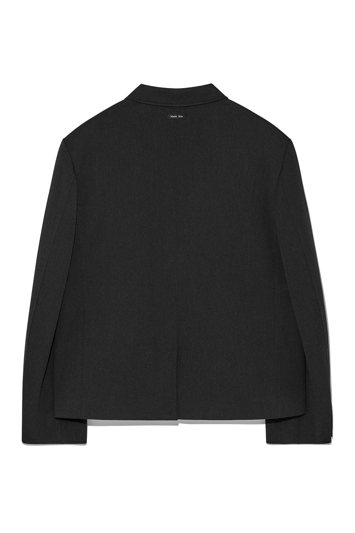Matinkim Stitch Point Single Jacket For Men IN Charcoal