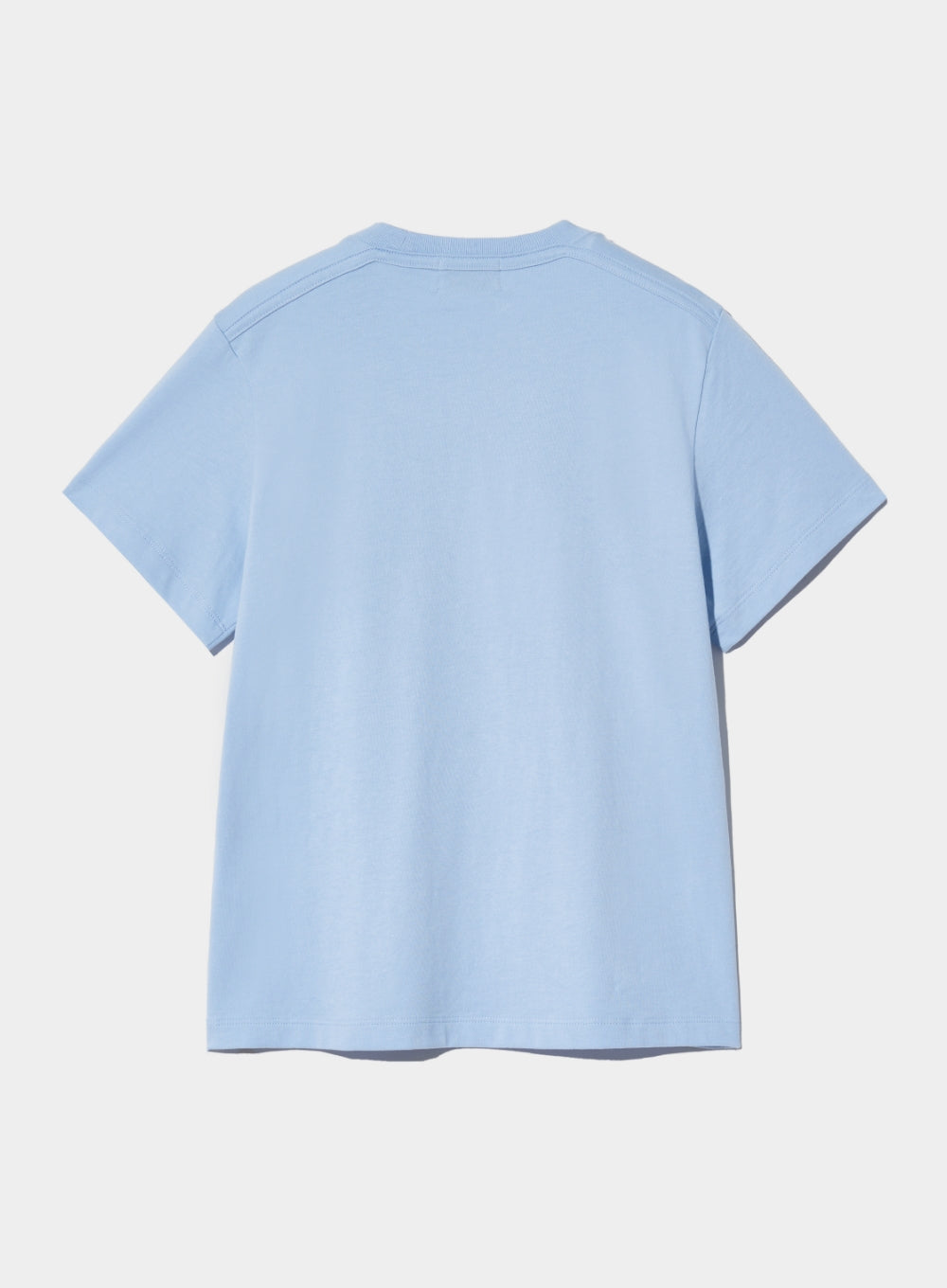 [satur] (W) Citron Summer Graphic T-Shirt - Light Blue