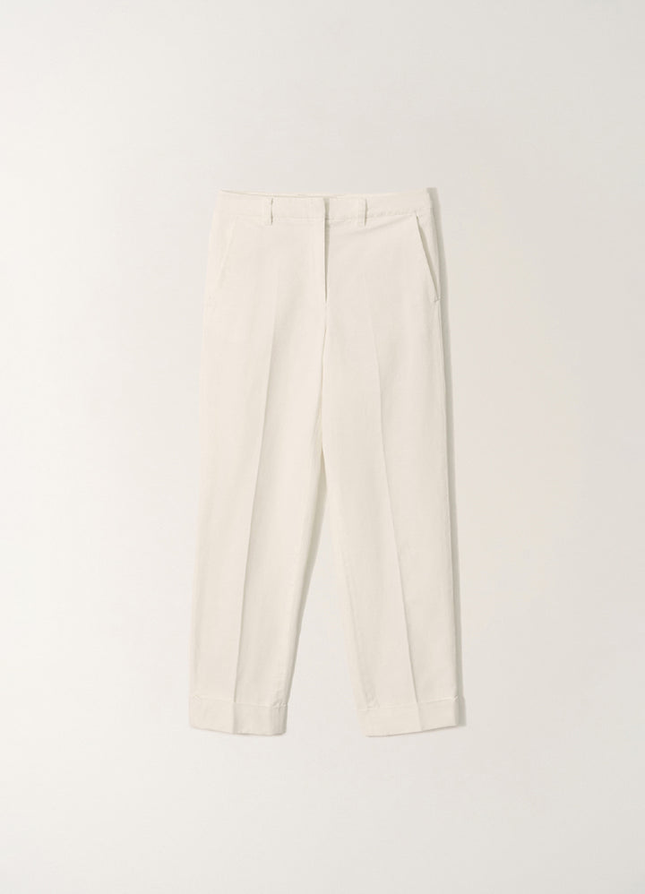 Nothing Written Frame cuff trousers (White)