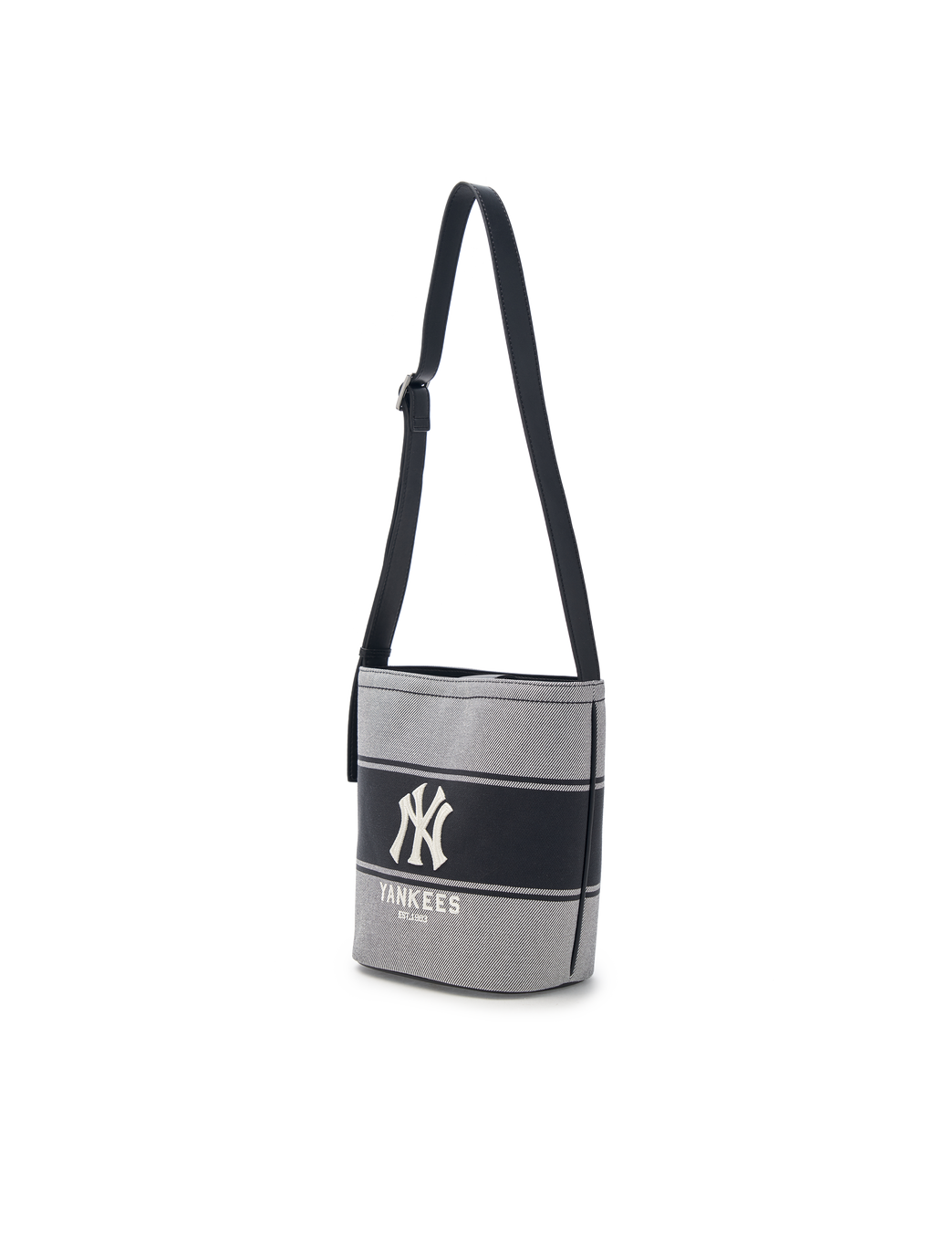 [mlb korea] Varsity Lettering Canvas Bucket Bag