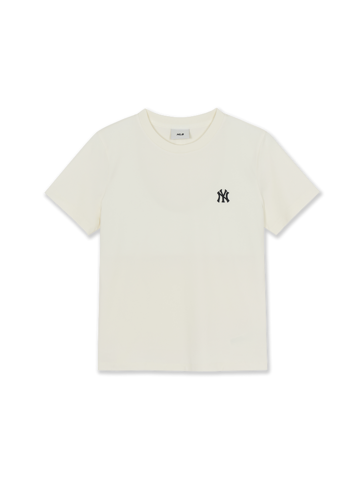 Mlb Women's Basic Small Logo Slim Fit T-shirt