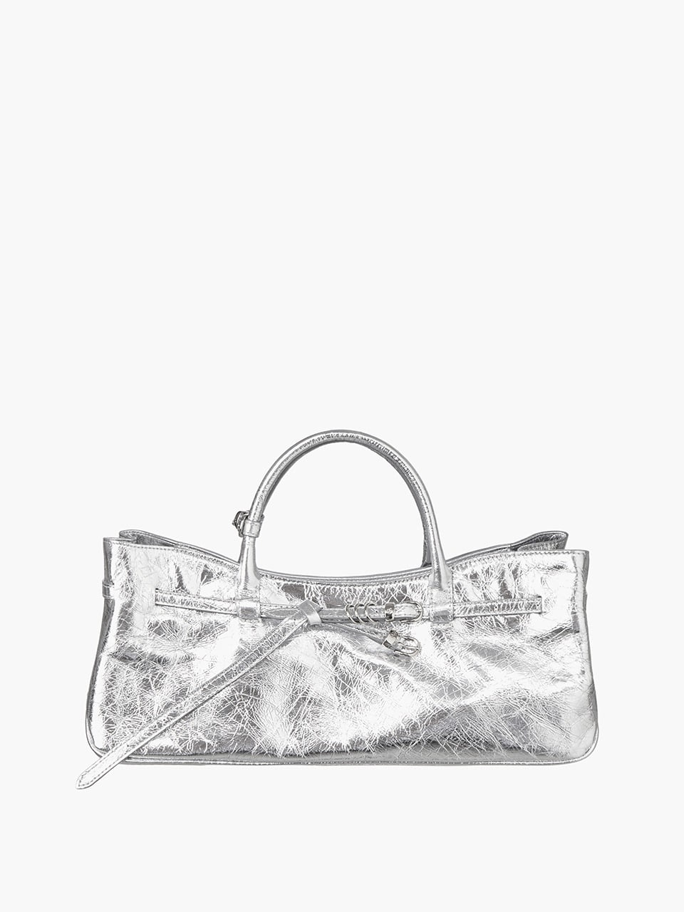 Margesherwood Grandma Used Bag silver crinkle