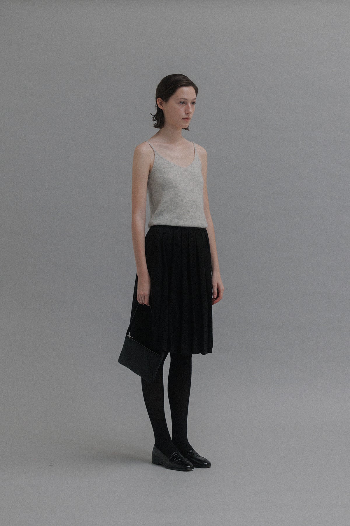 Nothing Written Kotte alpaca sleeveless knit (Gray)