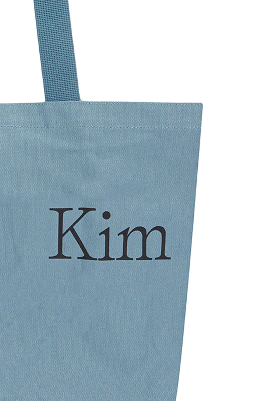 [matinkim] MATIN LOGO ECOBAG IN BLUE