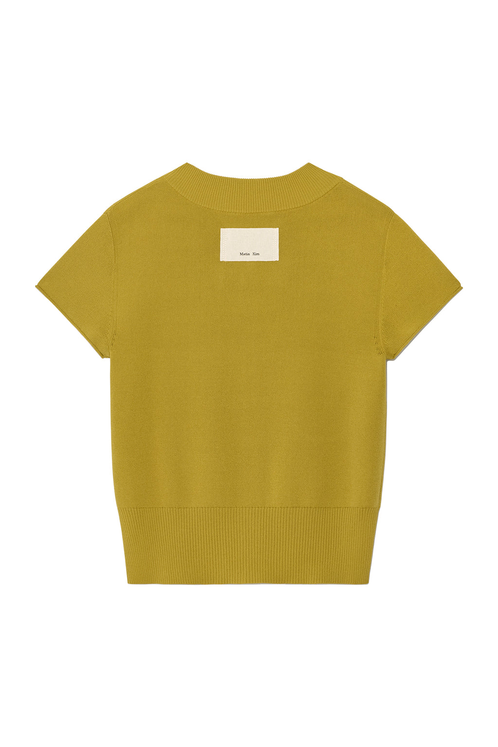 Matinkim Pocket Point Half Cardigan IN Olive