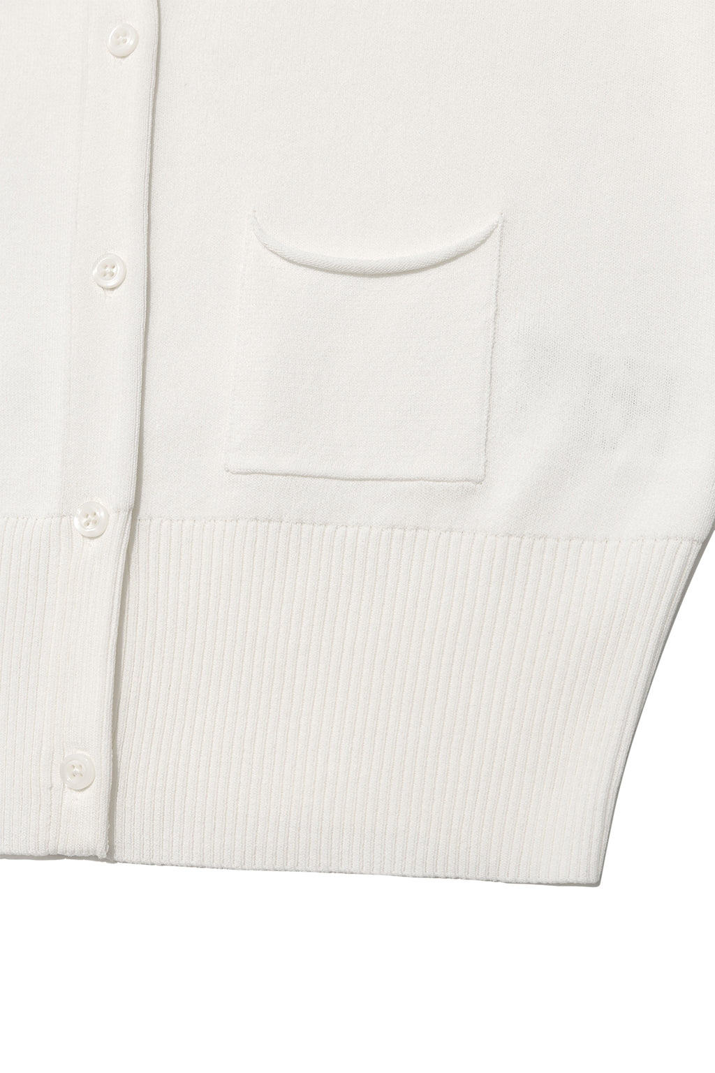 Matinkim Pocket Point Half Cardigan IN Ivory