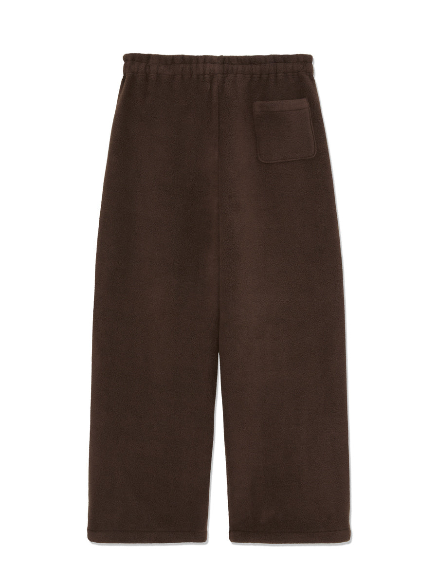 GLOWNY G Fleece Pants (Brown)
