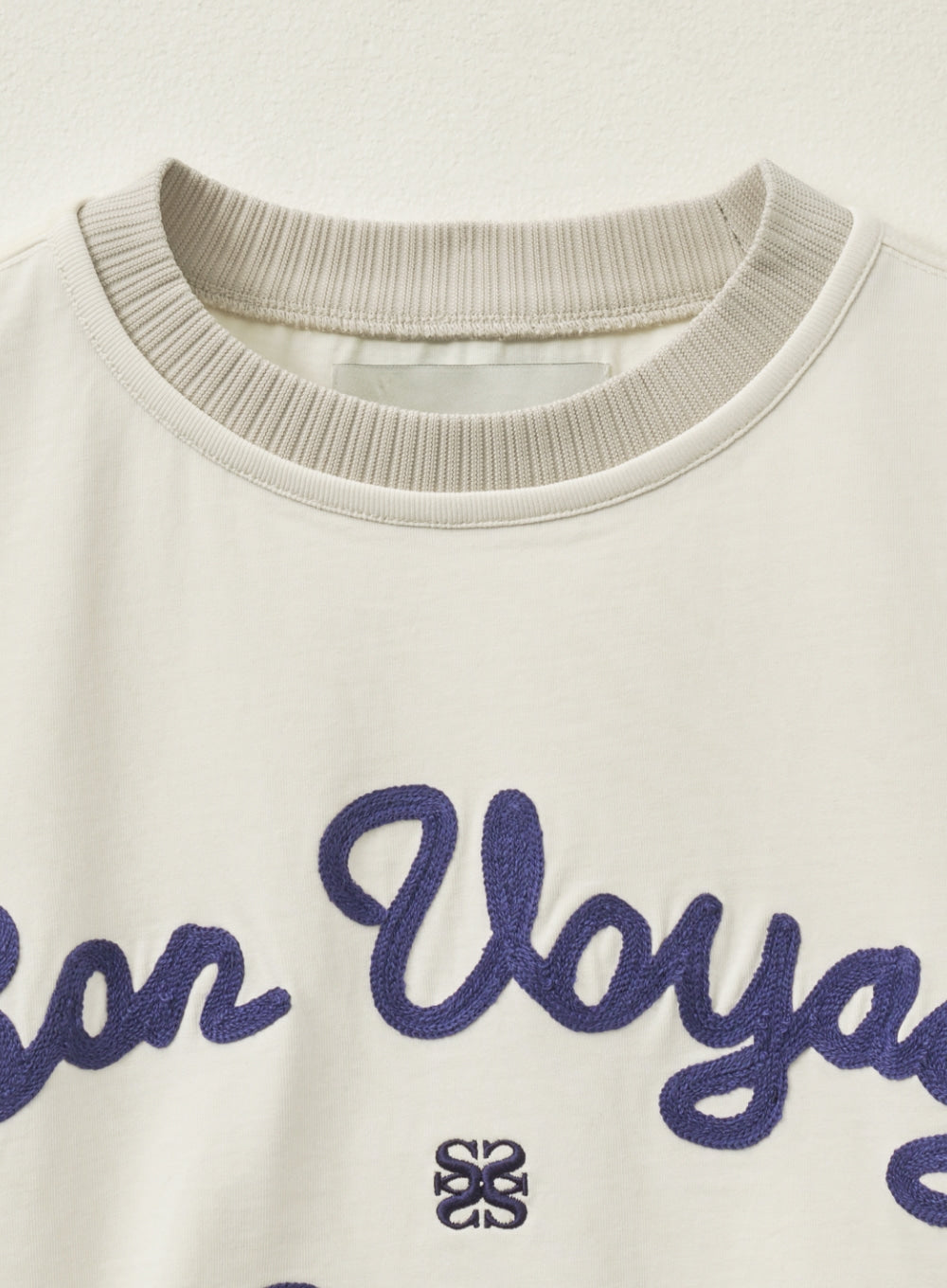 [satur] (W) Satur Logo Voyage T-Shirt - Art Navy