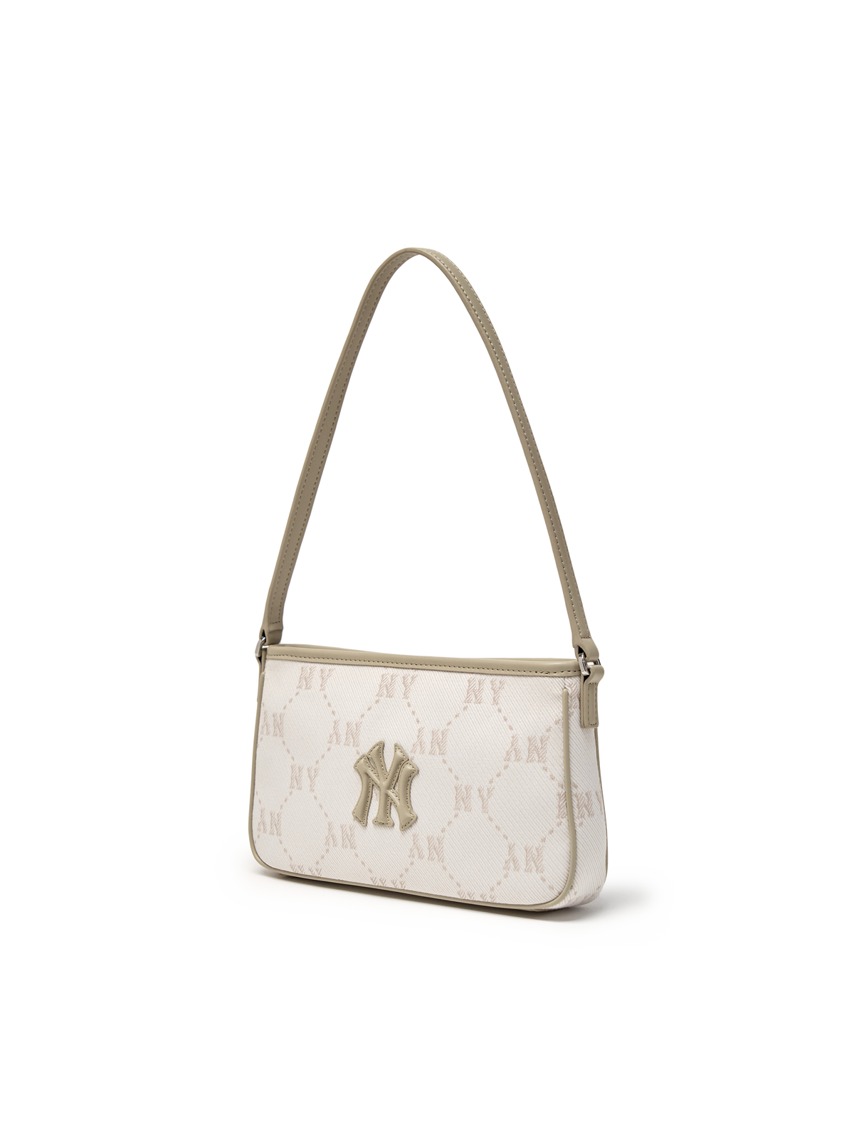 Mlb Diamond Monogram Jqd Mini Hobo Bag