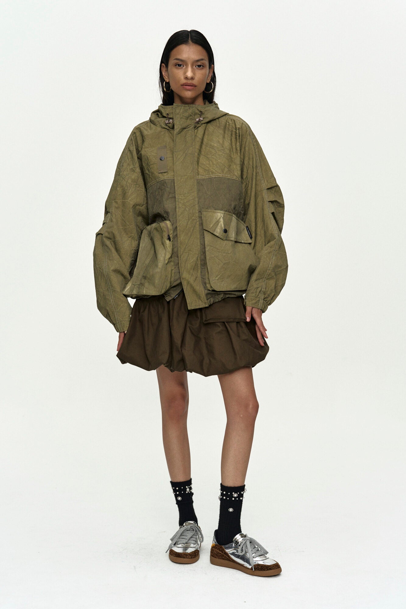 Andersson Bell Unisex Tie-Dyed Beach Shell Jacket