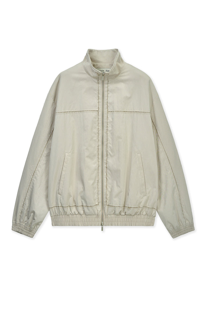 Matinkim Embroidery Back Logo Jumper IN Beige