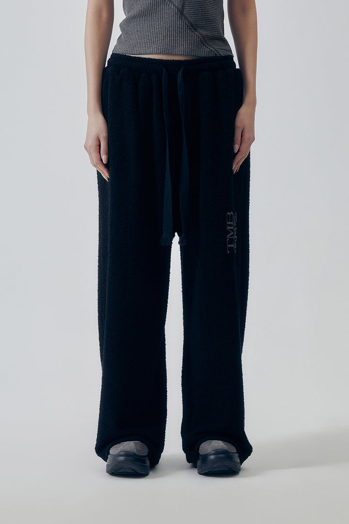 Treemingbird Terry Relax Pants Black