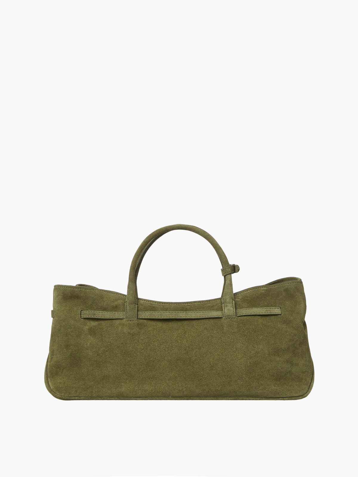 Margesherwood Grandma Used Bag dark olive suede