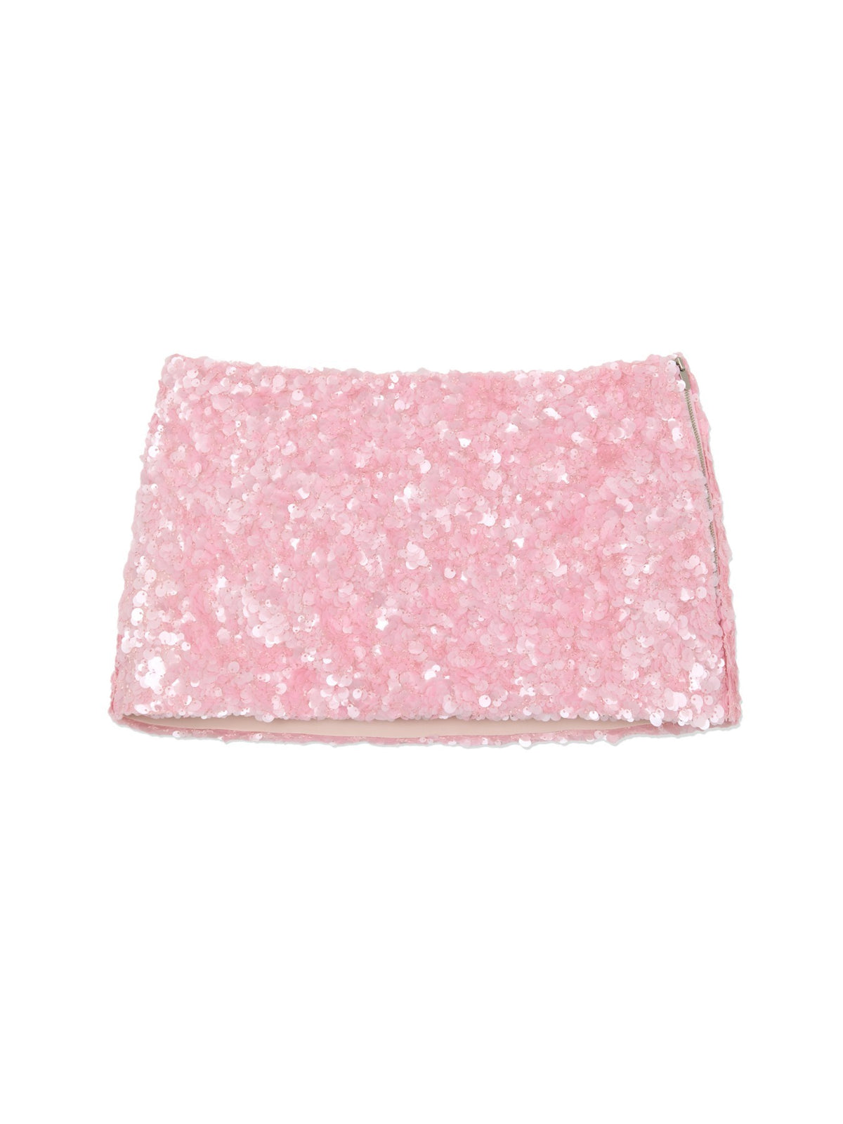 GLOWNY Twinkle Mini Skirt (Pink)