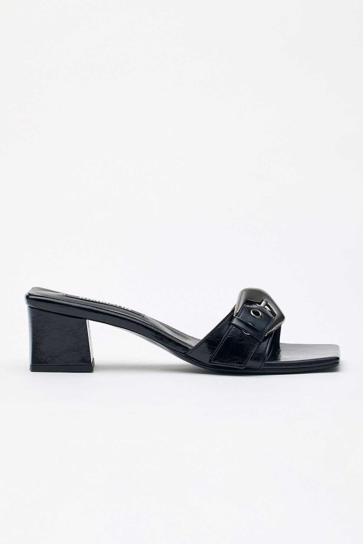 [matinkim] Buckle Point Slide Heels IN Black