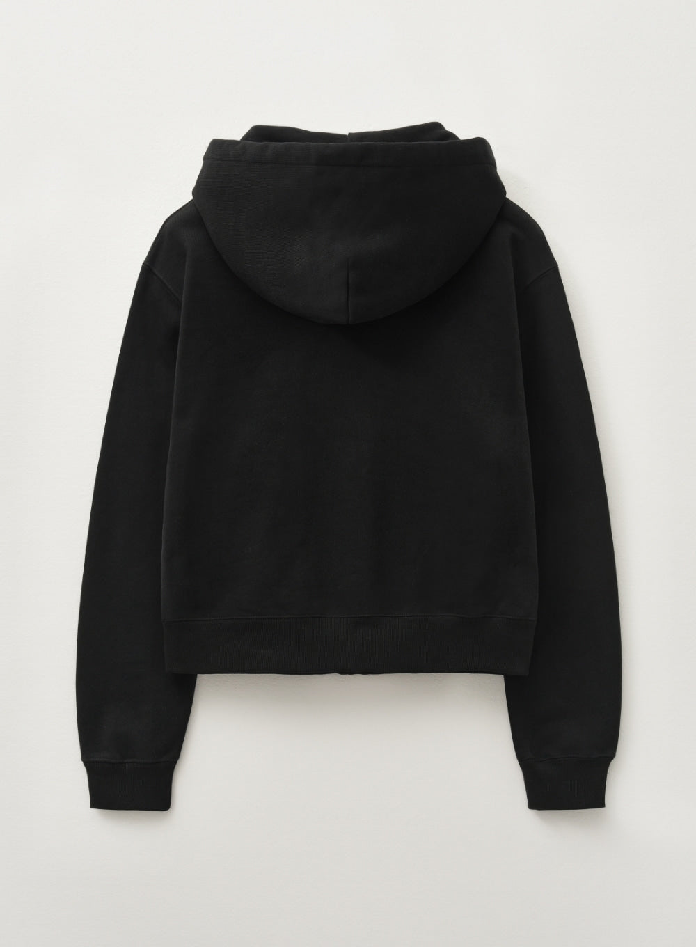 [satur] (W) Teo Cotton All Day Hood Zip-Up - Palette Black