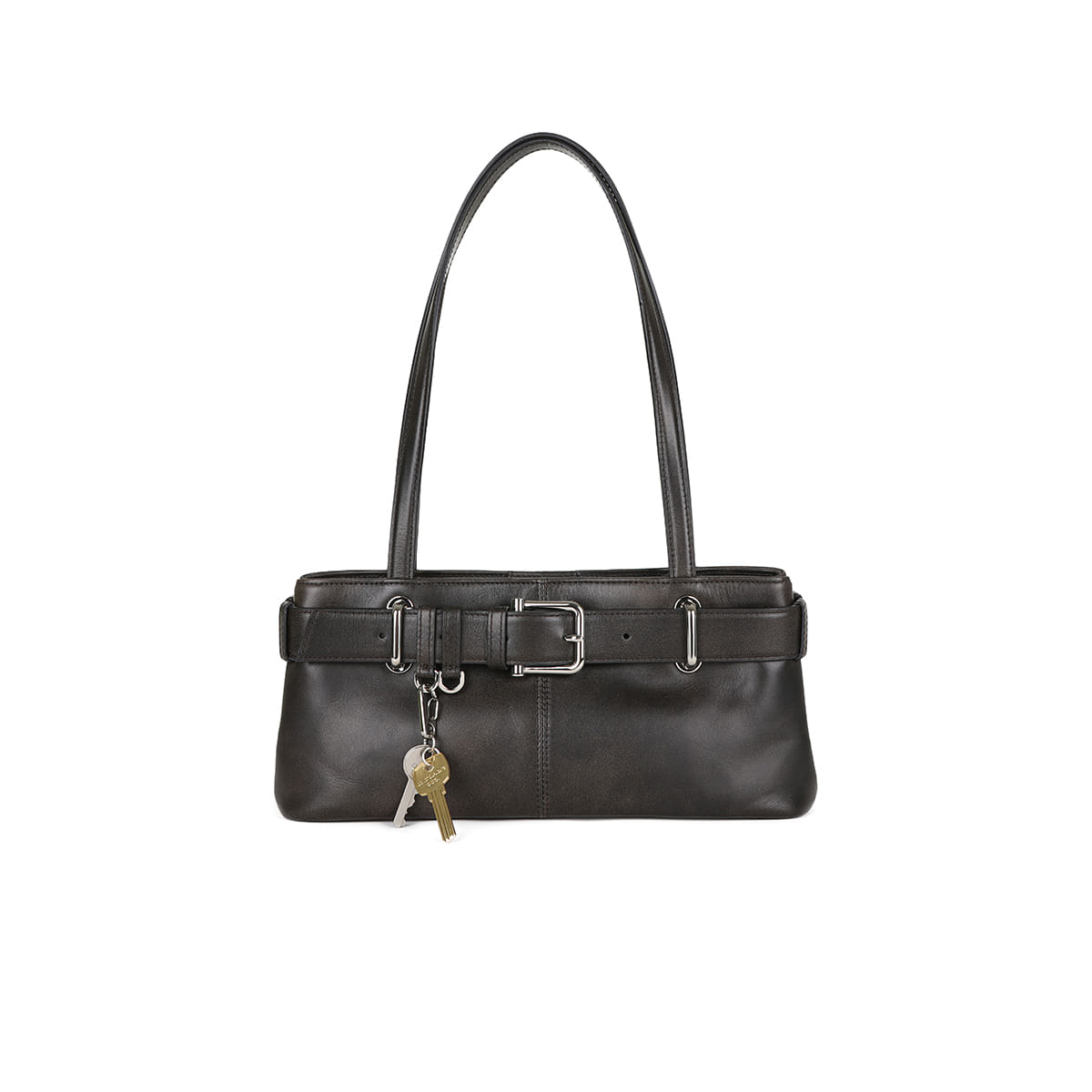 Osoi Shoulder Brocle Mini Stain Brown