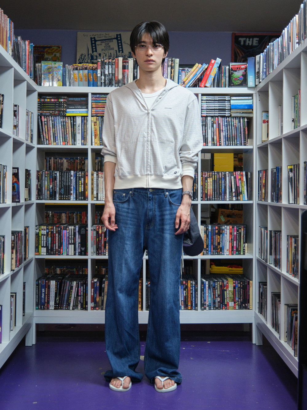 Low Classic Airy Relaxed-Fit Jeans Ocean Blue