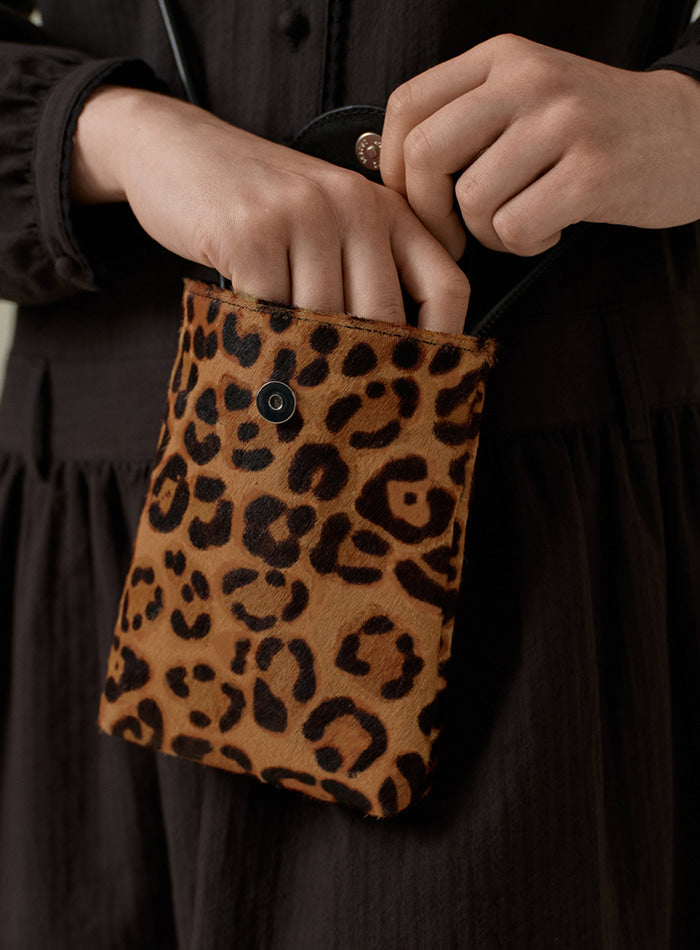 Mango Maniplease Teen Mini Bag Leopard