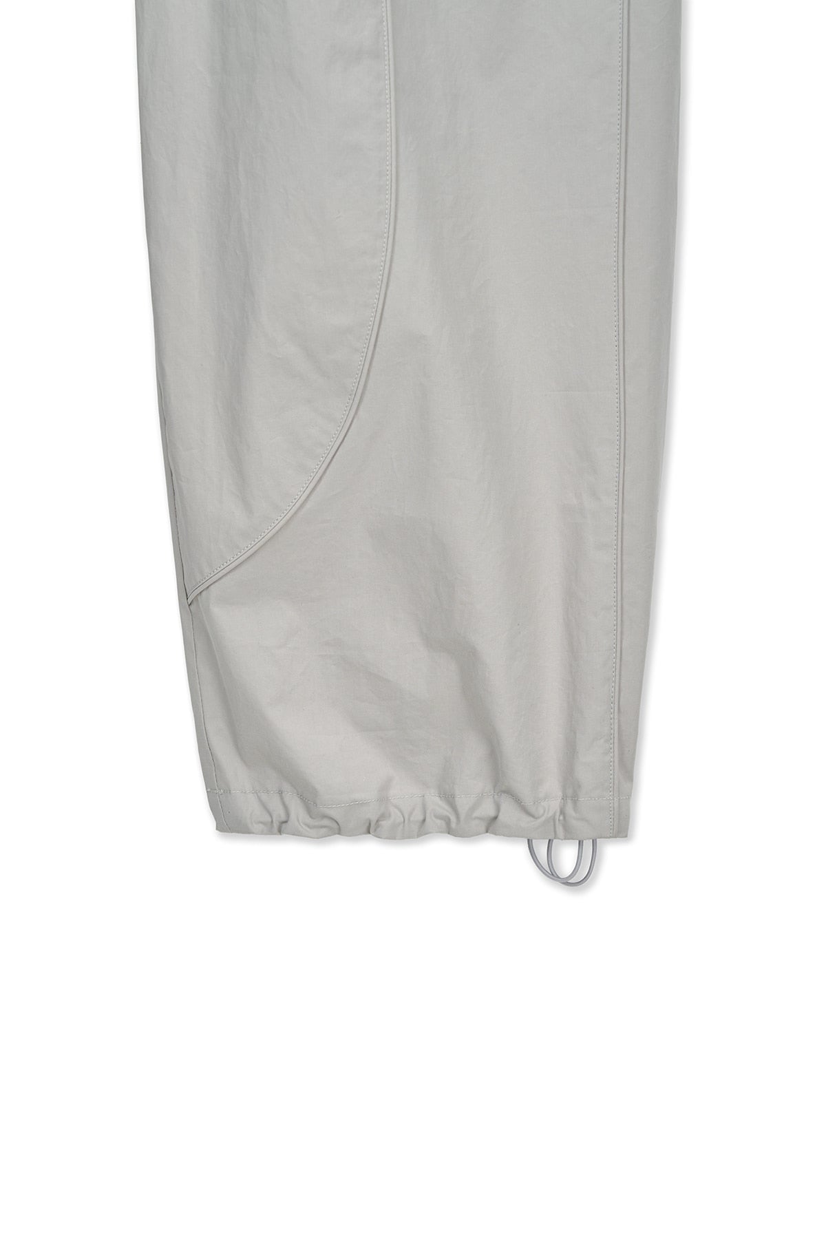 [matinkim] MULTI PANEL WIDE PANTS IN LIGHT GREY