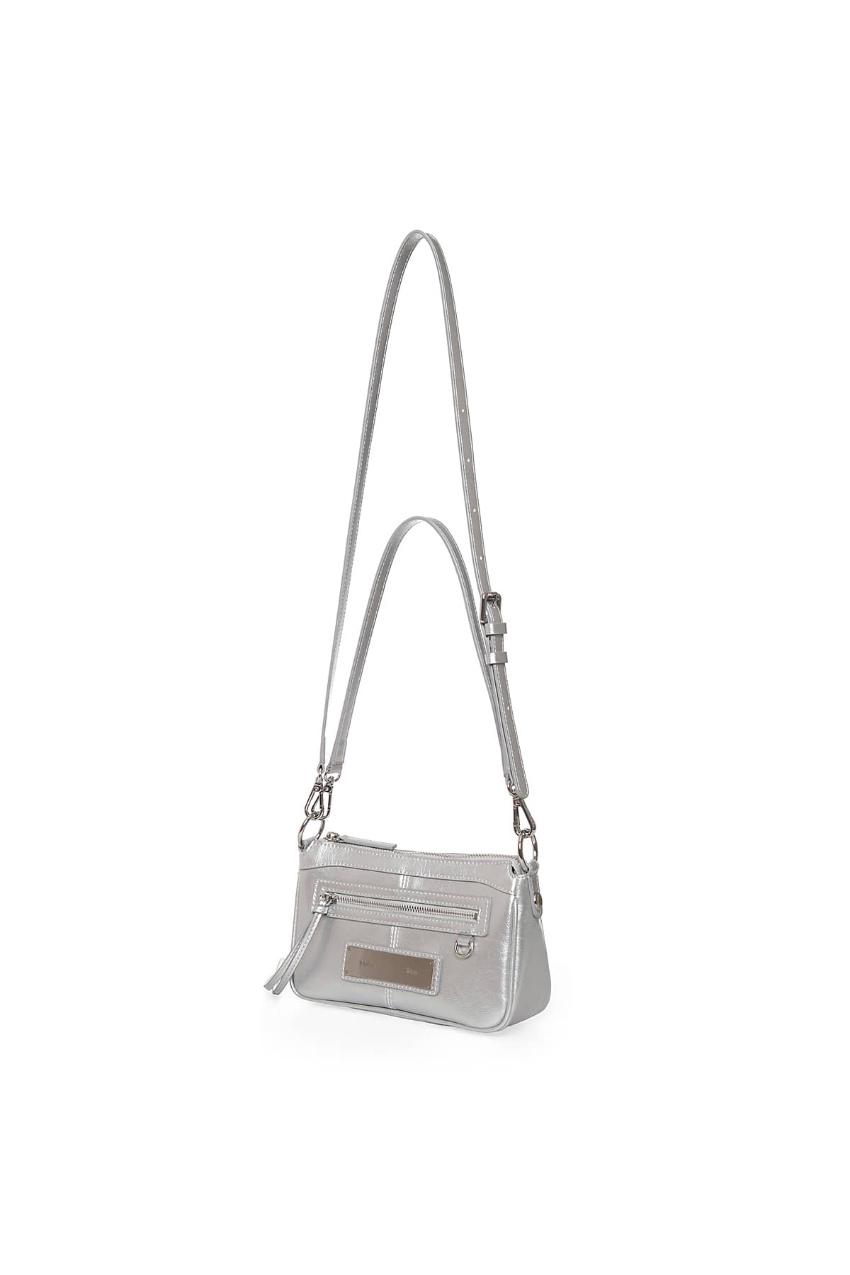 Matinkim Biker Two-Way Mini Bag IN Silver