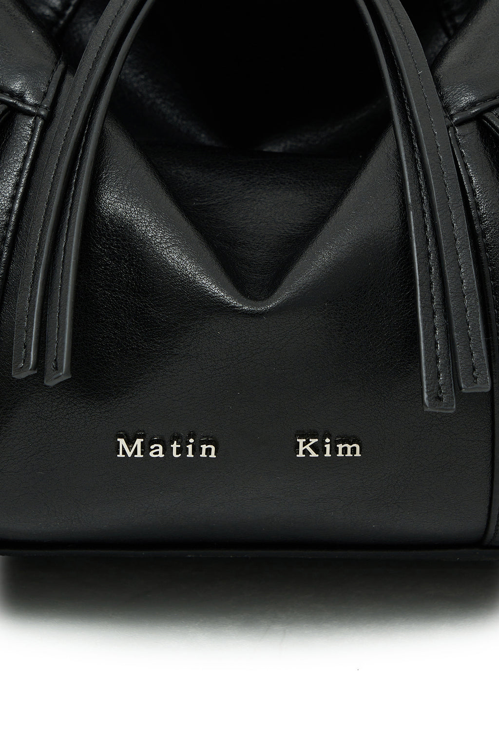 Matinkim Wide Nemo Big Shoulder Bag IN Black