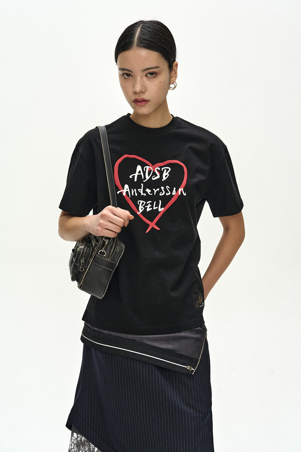 Andersson Bell Unisex Heart Kelly Logo T-Shirt