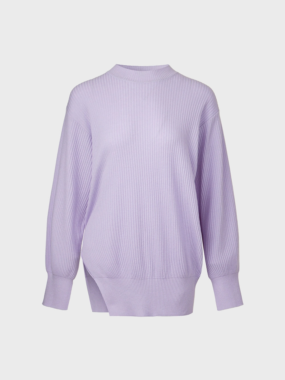 EENK Rib Knitwear Pullover - Lavender