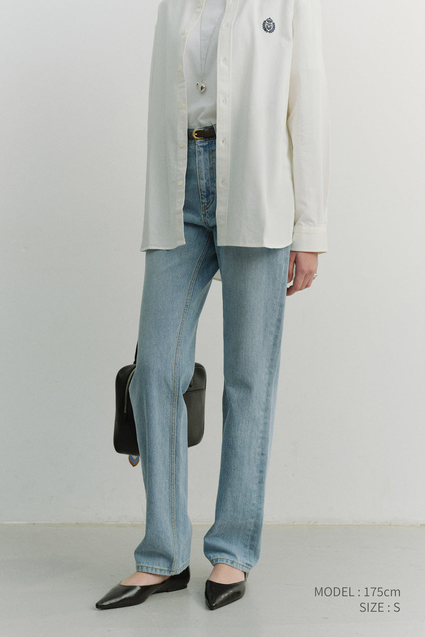 Dunst Full Length Slim Jeans Light Blue