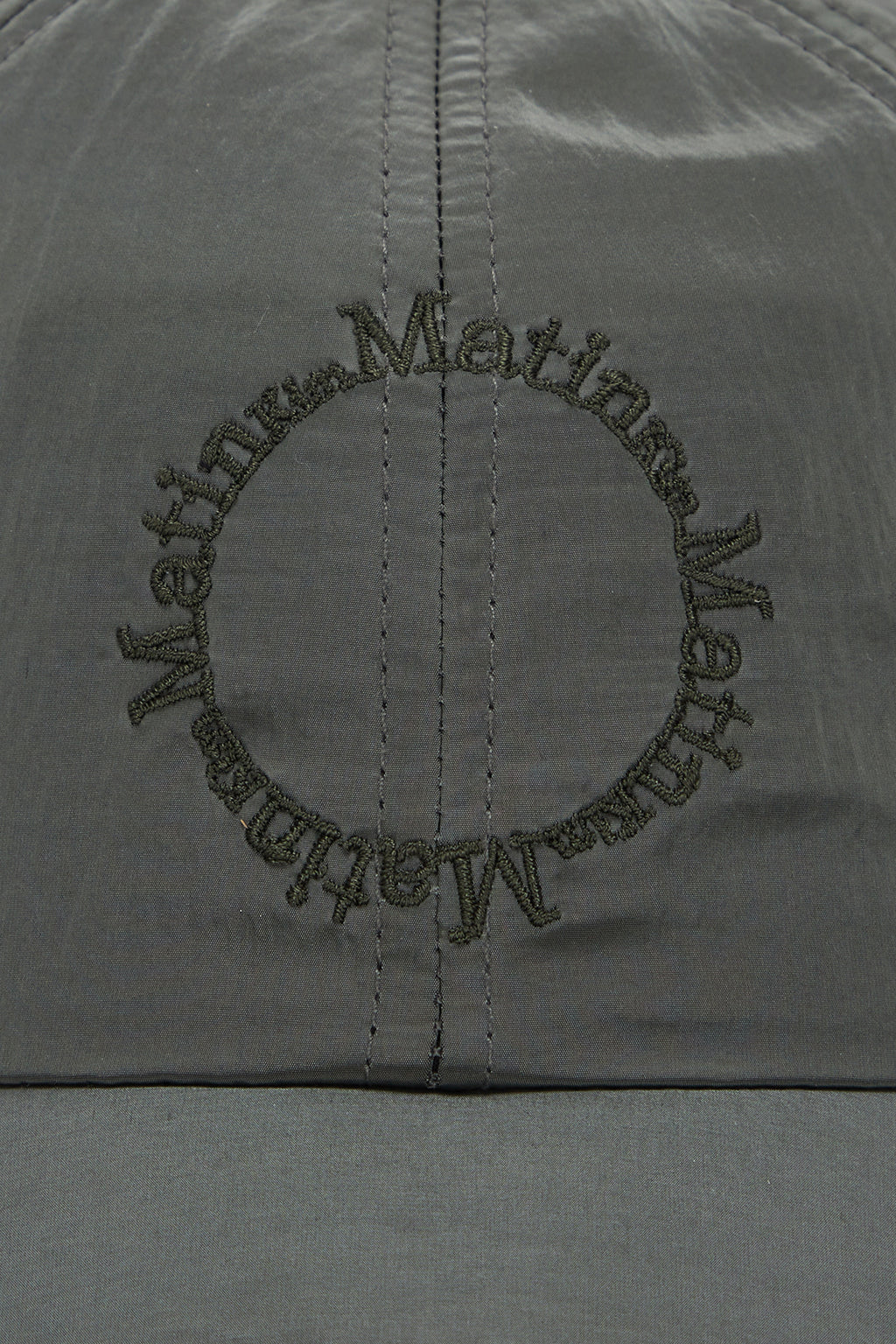 [matinkim] CRISP LOGO BALL CAP IN GREEN