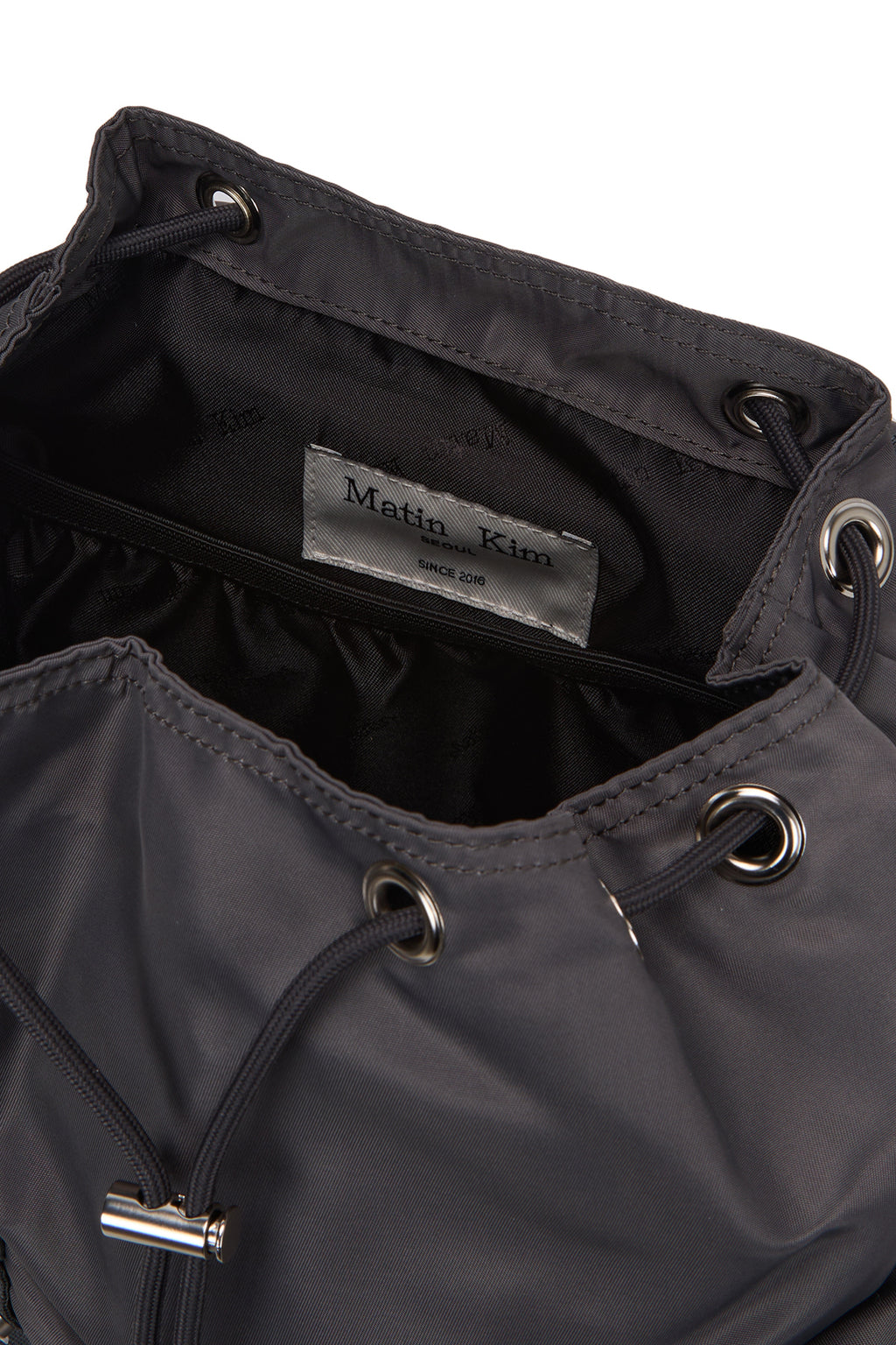 Matinkim Matin Pocket Utility Small Back Pack IN Charcoal