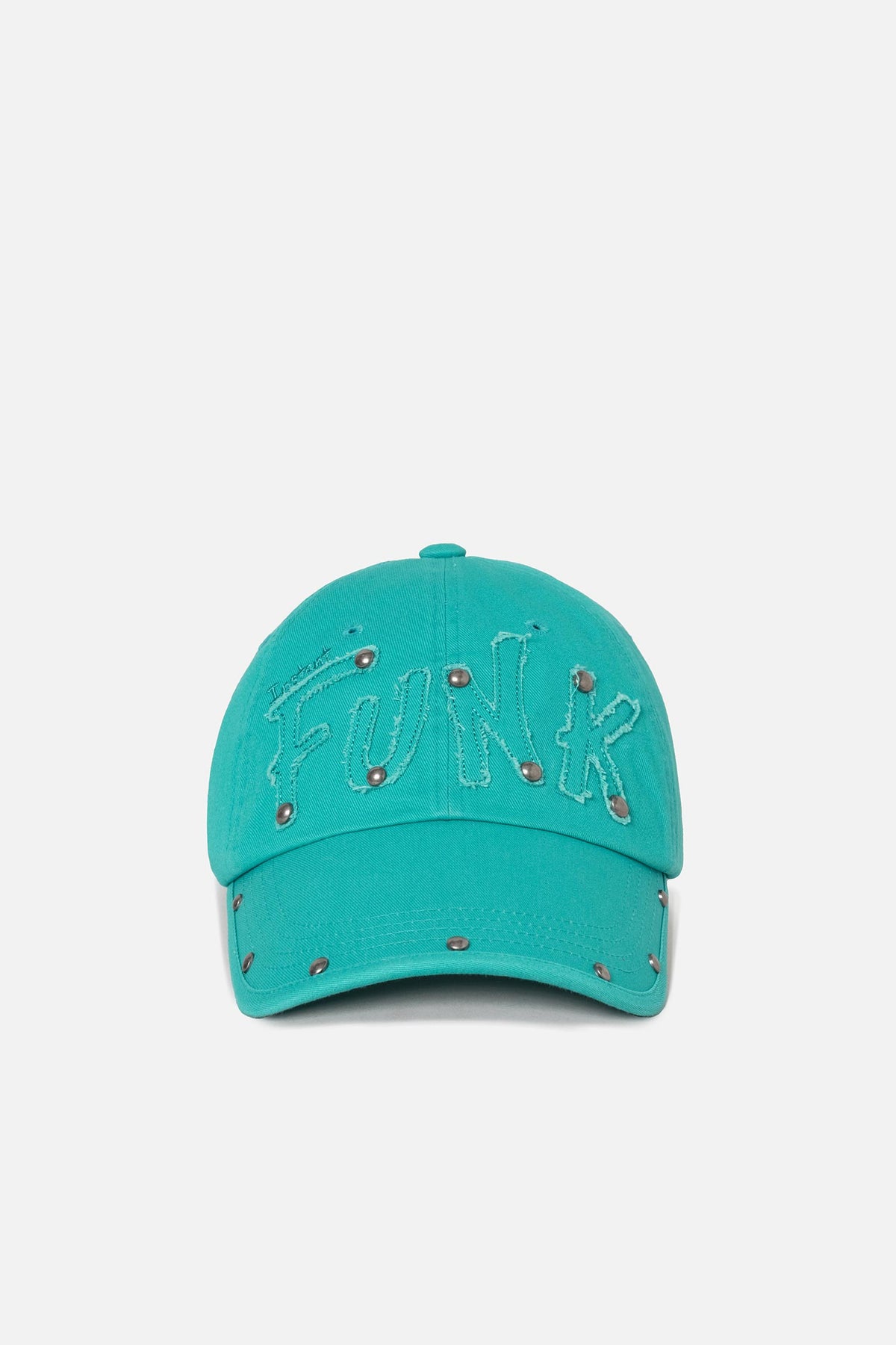 Instantfunk Logo Patch Stud Ball Cap - Mint
