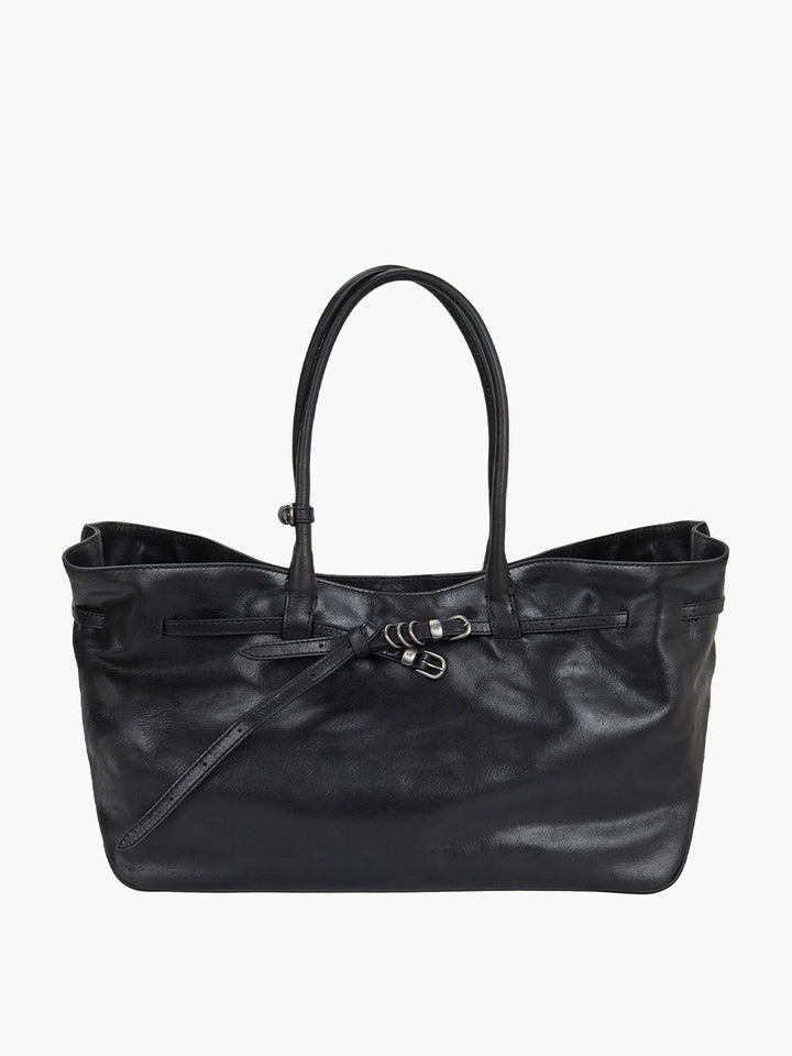 Margesherwood Grandma Used Bag Large black pull-up