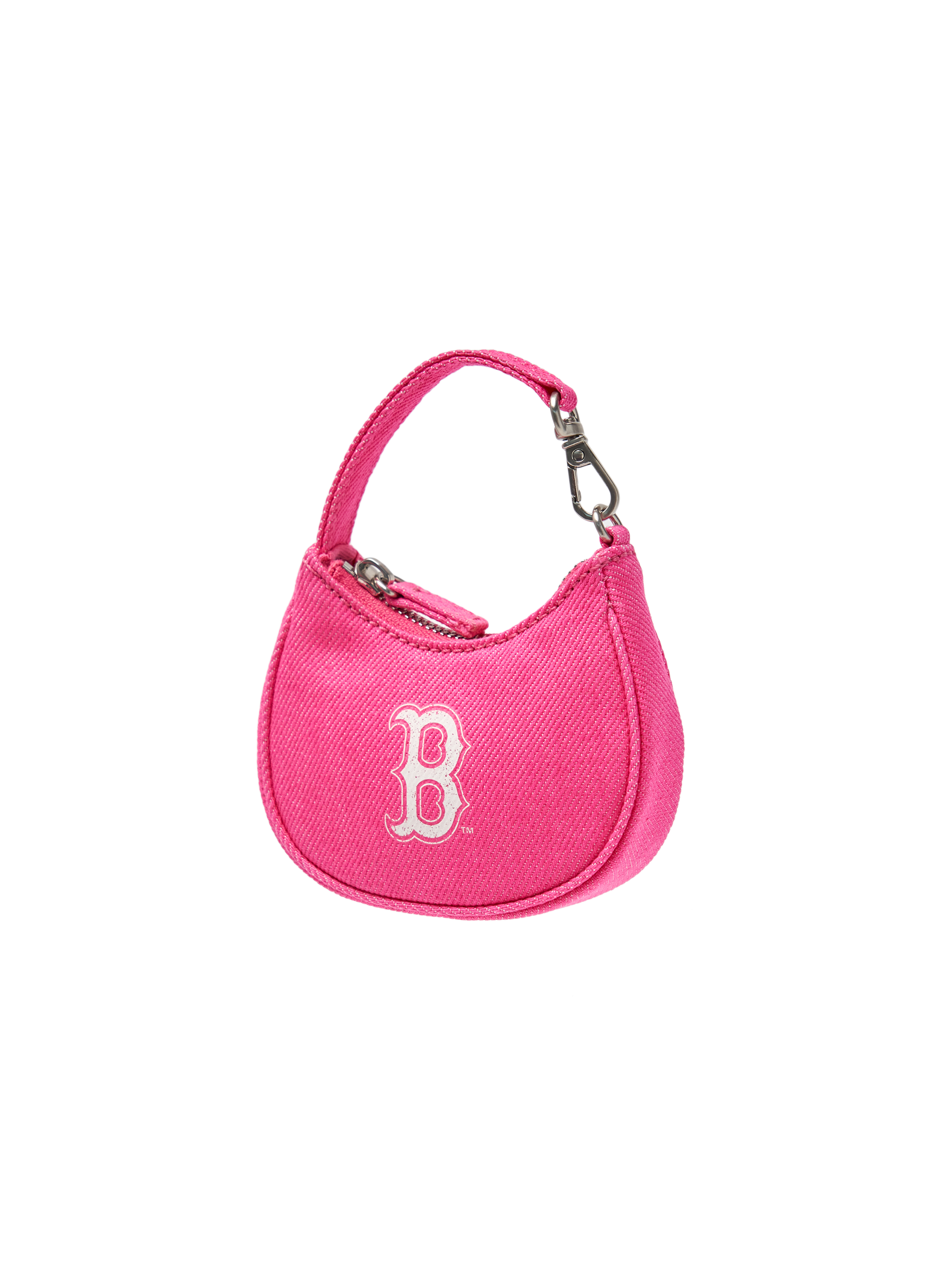 MLB Korea Basic Denim Mini Bag Keyring